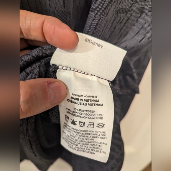 Nike Men Golf Dri-Fit Disney Mickey mouse camo polo short sleeve shirt gray XXL - Picture 7 of 14